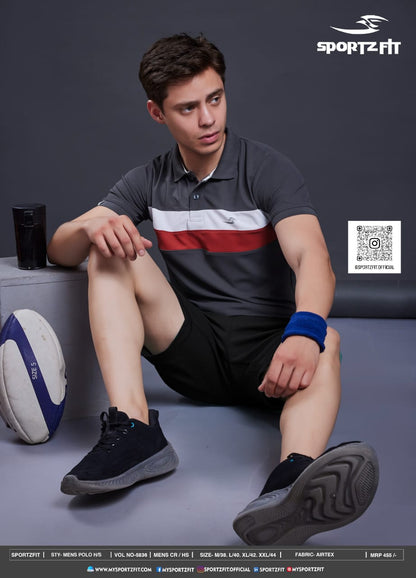 Vol 5836 Pk 101 Sportz Fit Mens Tshirts Supplier Ahmedabad