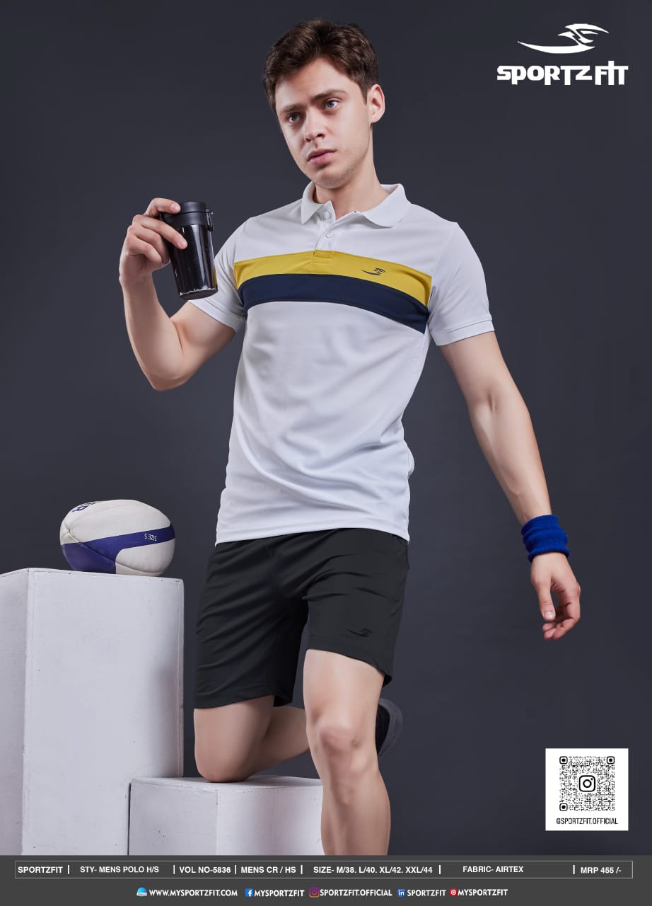 Vol 5836 Pk 101 Sportz Fit Mens Tshirts Supplier Ahmedabad