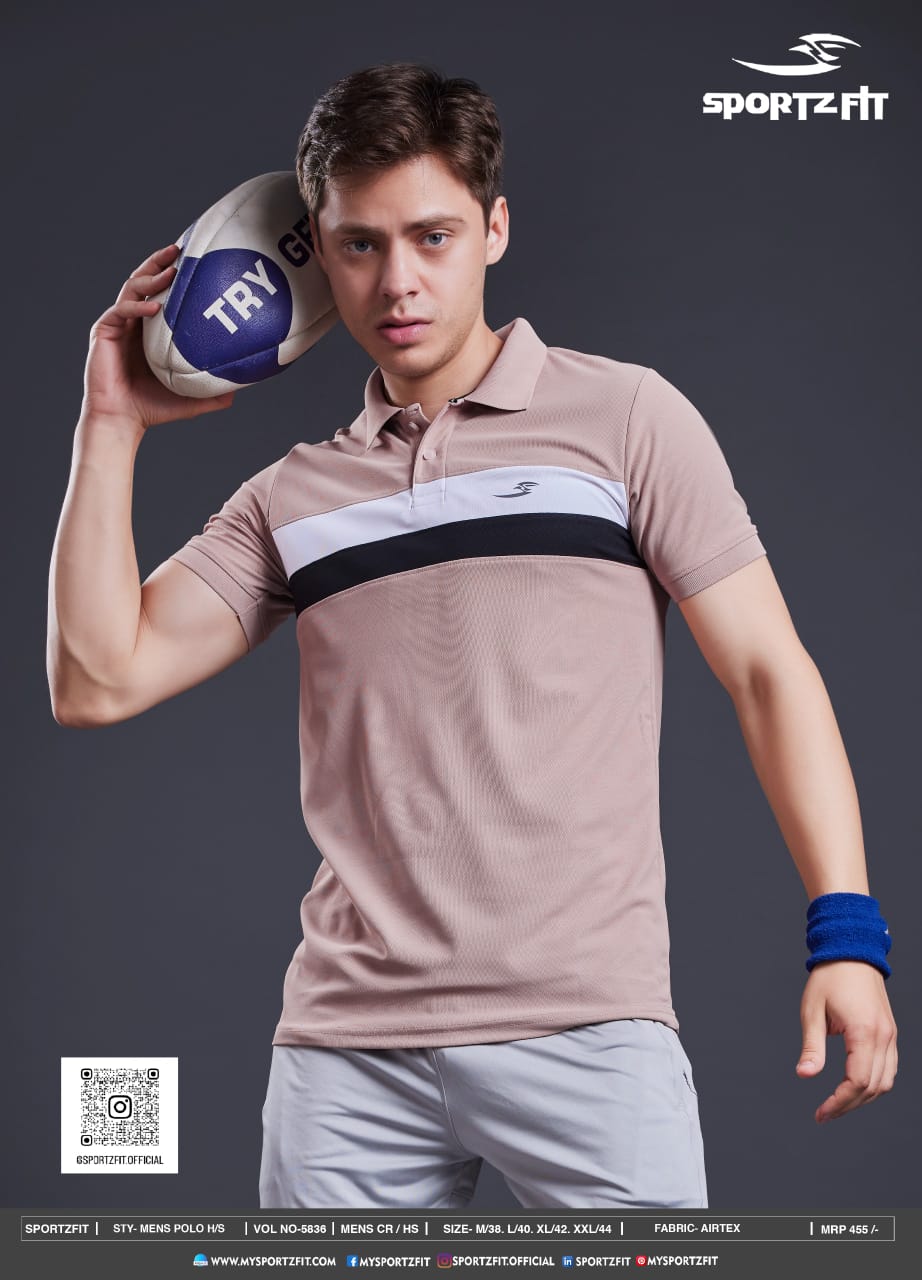 Vol 5836 Pk 101 Sportz Fit Mens Tshirts Supplier Ahmedabad