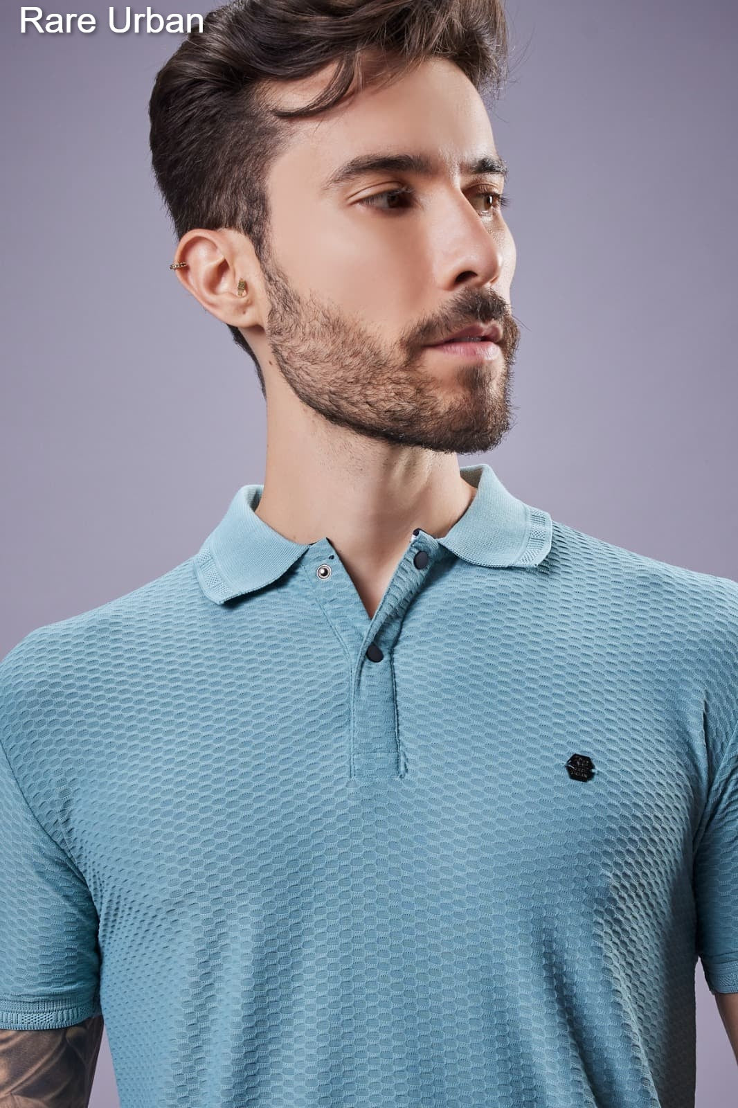 Vol 5873 Rare Urban Jacquard Knit Mens Tshirts Exporter India