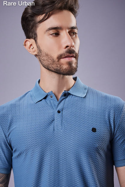 Vol 5873 Rare Urban Jacquard Knit Mens Tshirts Exporter India