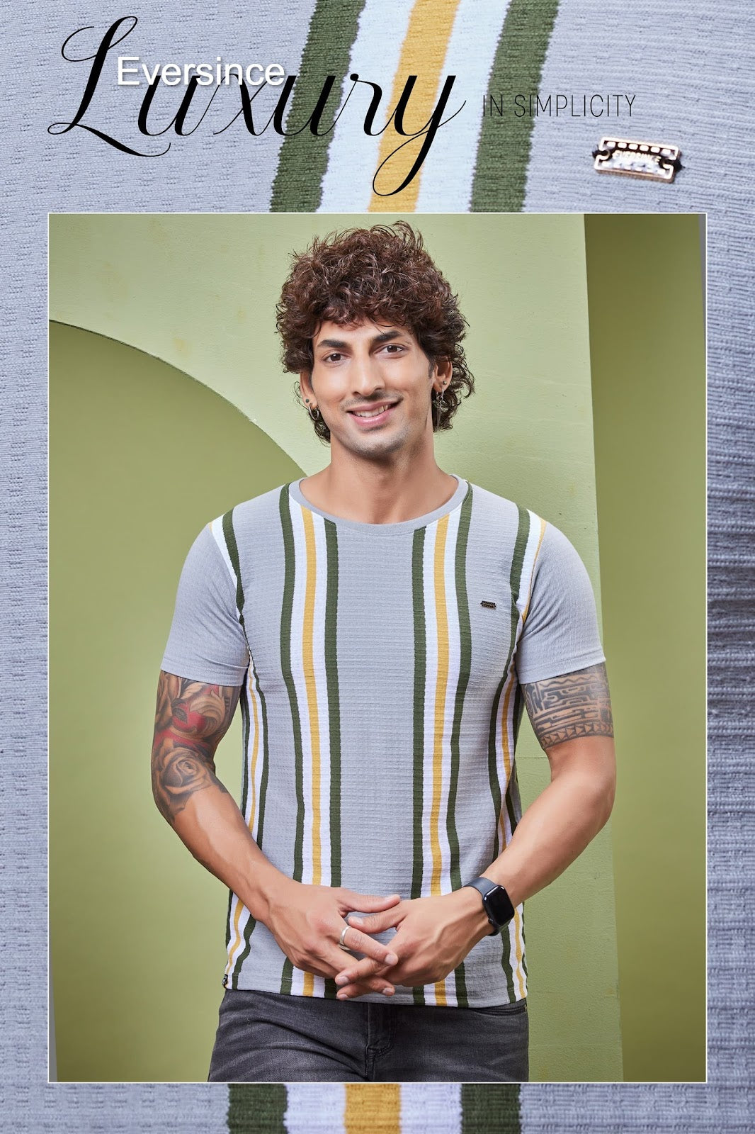 Vol 5880 Eversince Vertical Mens Tshirts Wholesaler Gujarat