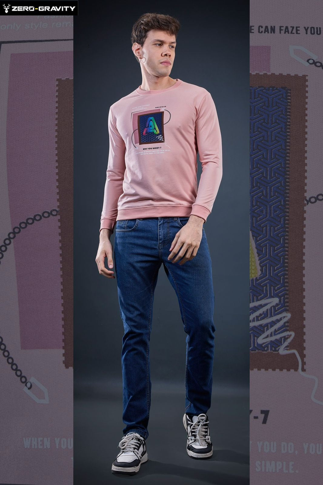 Vol 5881 To 5886 Zero Gravity Looper Mens Tshirts Wholesaler Gujarat