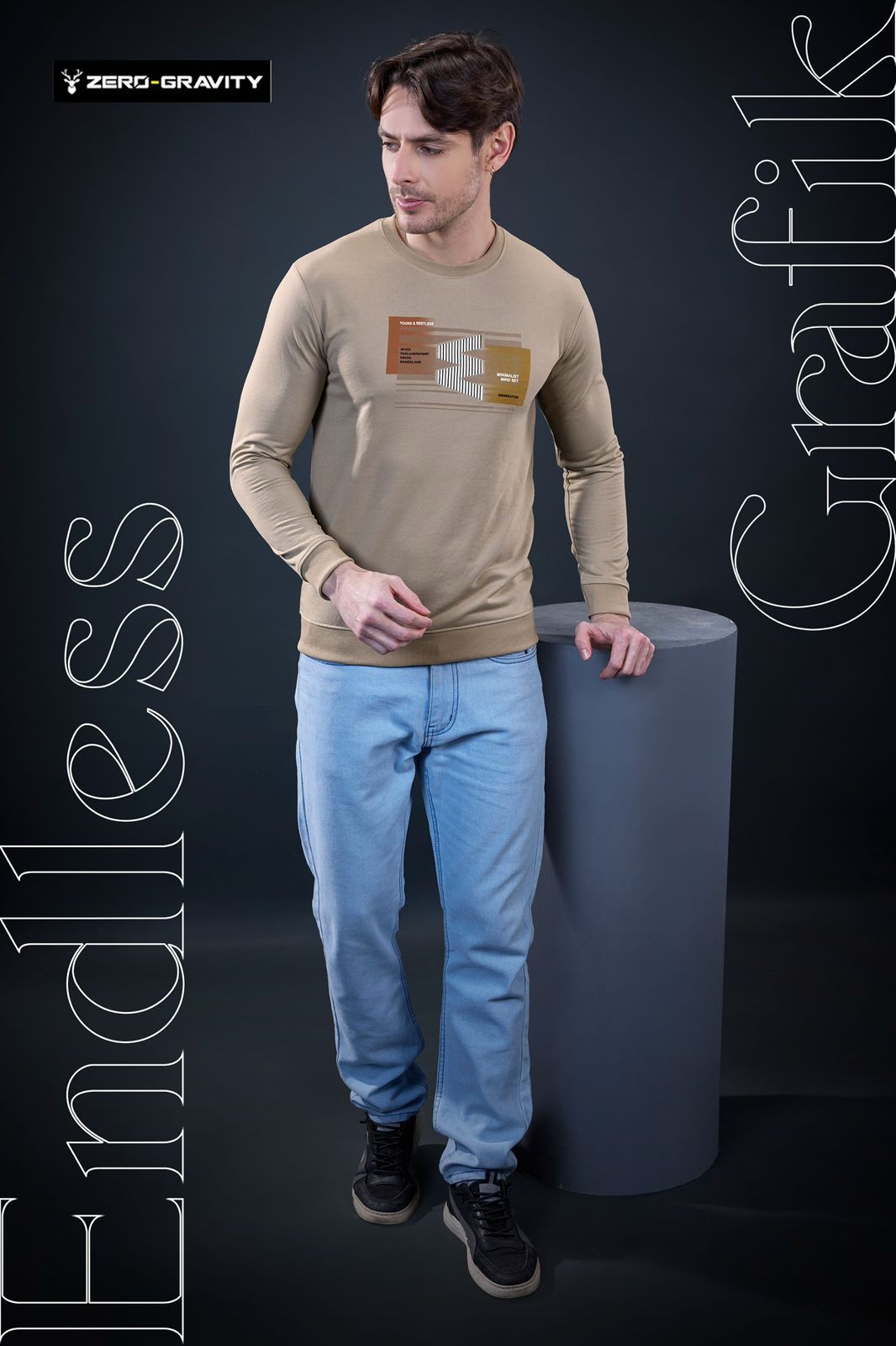 Vol 5881 To 5886 Zero Gravity Looper Mens Tshirts Wholesaler Gujarat