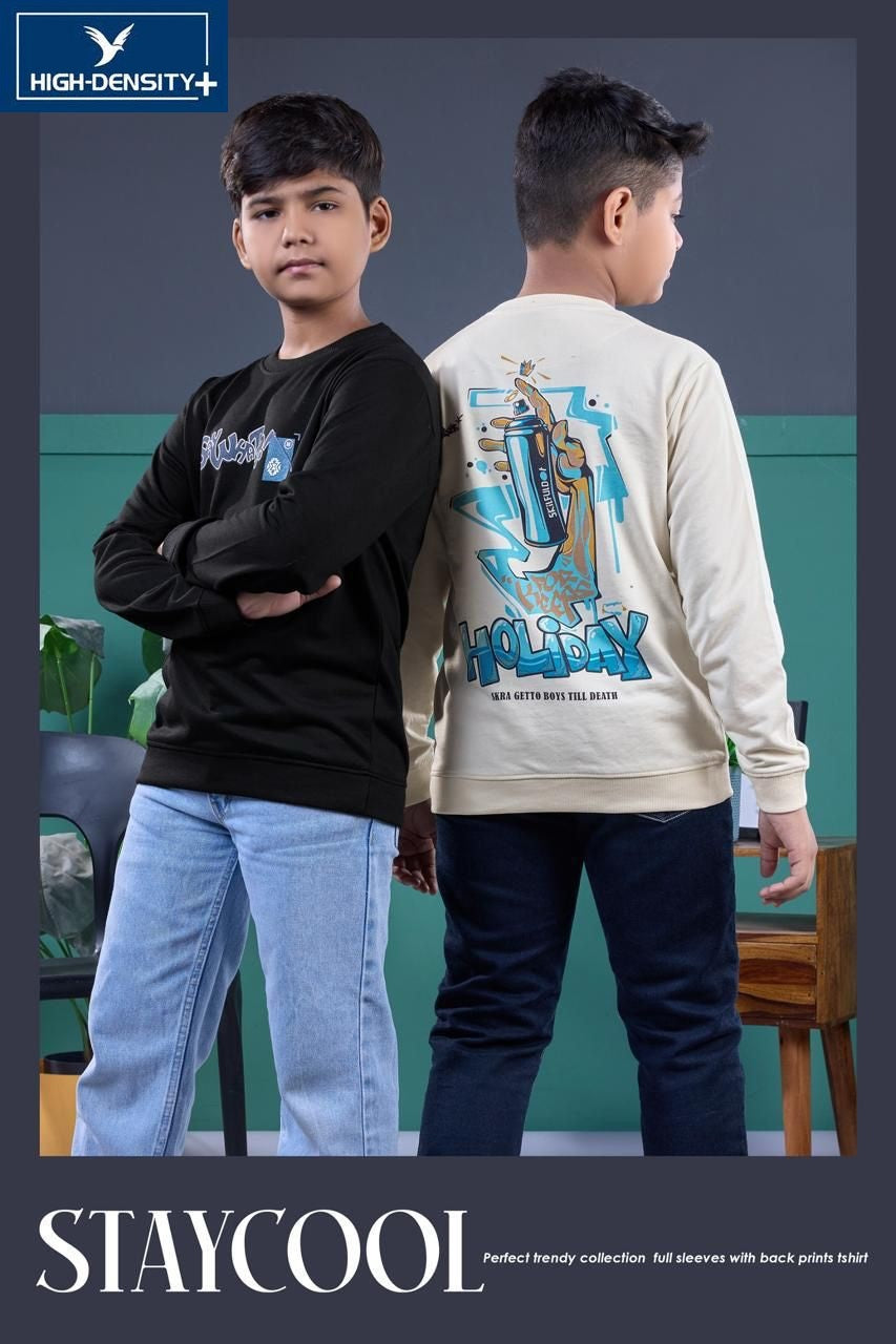 Vol 5887 To 5892 High Density Blended Looper Boys Tshirt Supplier India