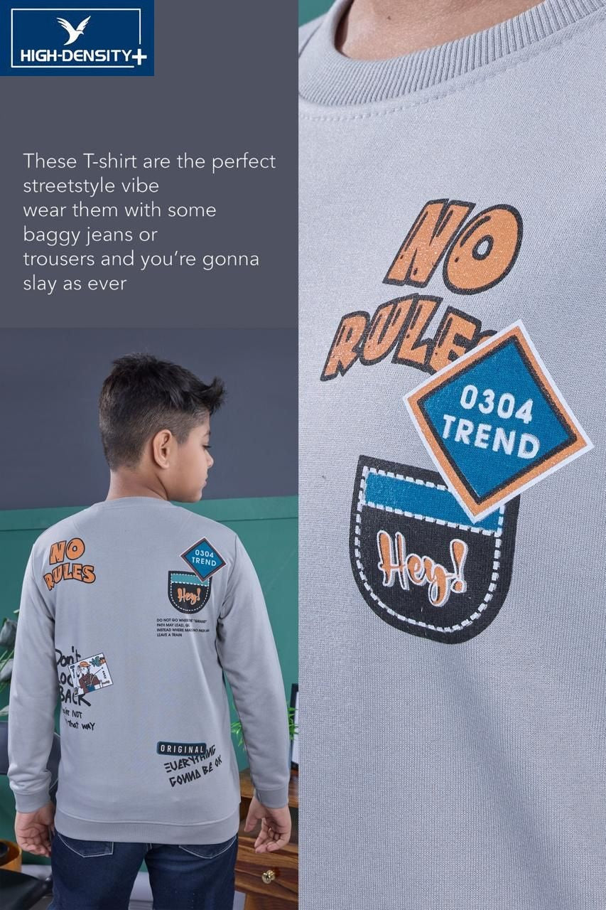 Vol 5887 To 5892 High Density Blended Looper Boys Tshirt Supplier India