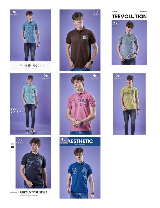 Vol 5893 Rare Urban Lycra Mens Tshirts Wholesale Rate