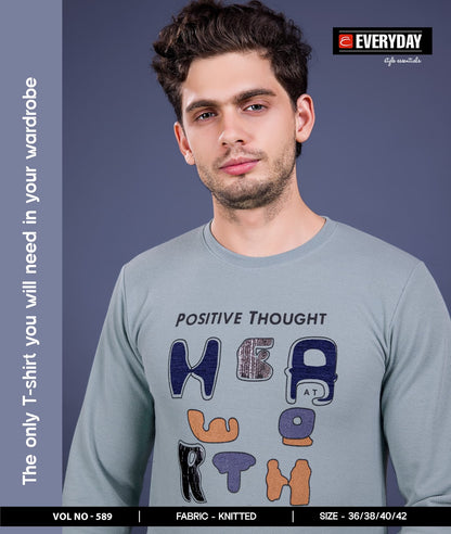 Vol 589 Everyday Knit Mens Tshirts Exporter Ahmedabad
