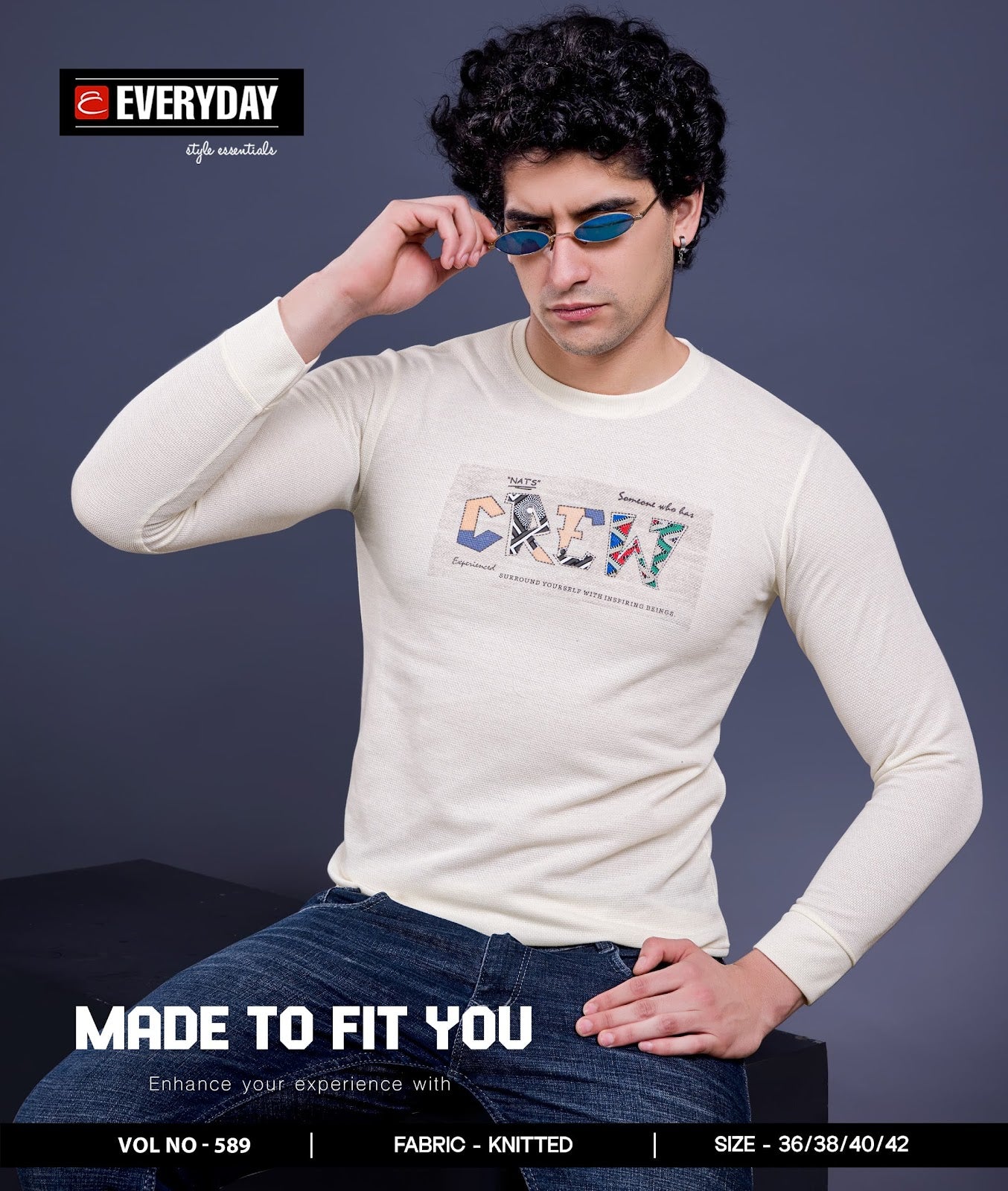 Vol 589 Everyday Knit Mens Tshirts Exporter Ahmedabad