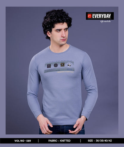 Vol 589 Everyday Knit Mens Tshirts Exporter Ahmedabad