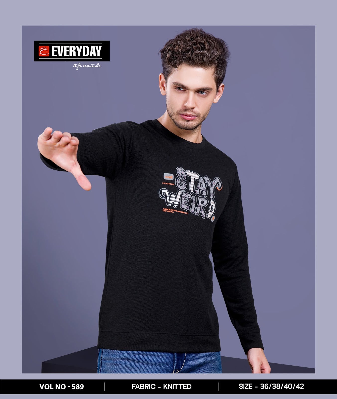 Vol 589 Everyday Knit Mens Tshirts Exporter Ahmedabad