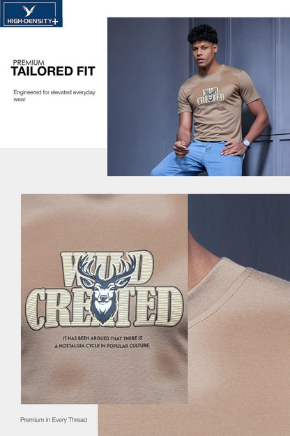 Vol 58 To 63 Plus Size High Density Tencil Lycra Mens Tshirts Wholesaler Ahmedabad