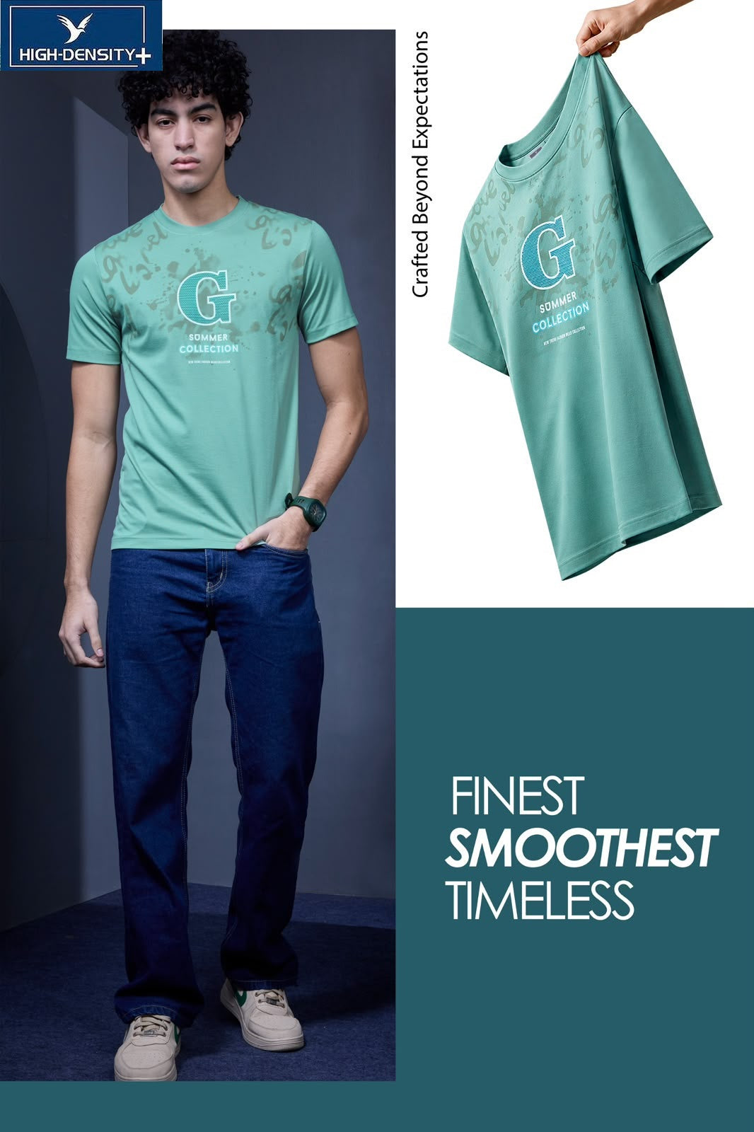 Vol 58 To 63 Plus Size High Density Tencil Lycra Mens Tshirts Wholesaler Ahmedabad