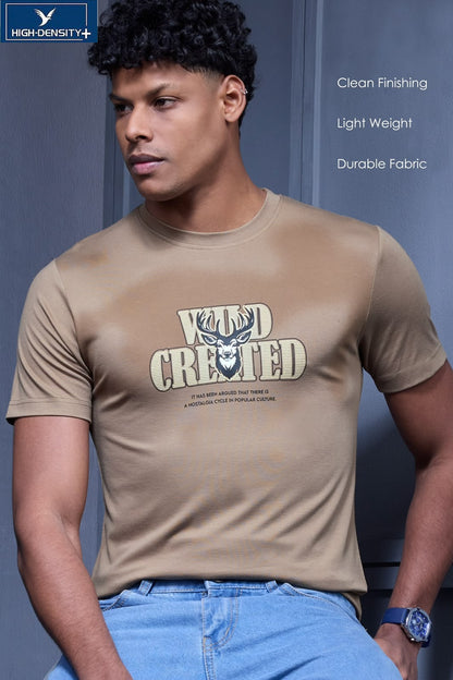 Vol 58 To 63 Plus Size High Density Tencil Lycra Mens Tshirts Wholesaler Ahmedabad