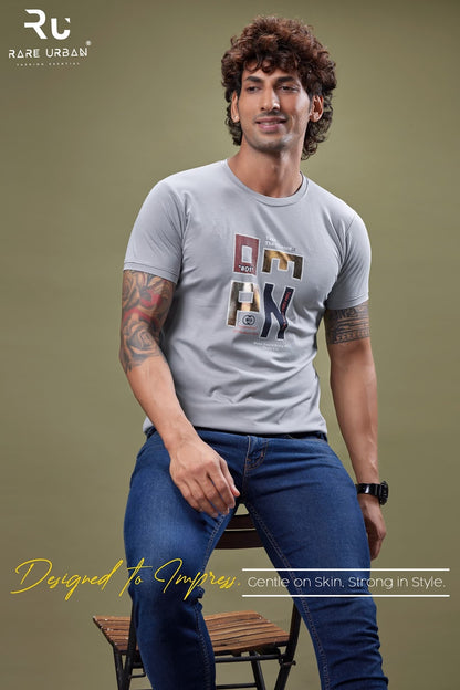Vol 5920 Rare Urban Tencel Lycra Mens Tshirts Manufacturer India