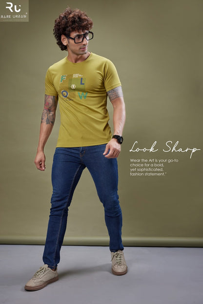 Vol 5920 Rare Urban Tencel Lycra Mens Tshirts Manufacturer India