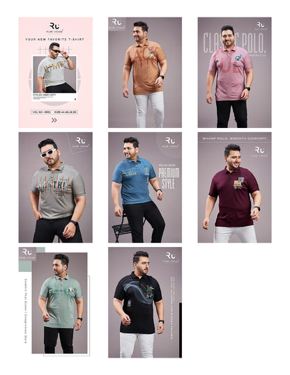Vol 5952 Rare Urban Tencil Lycra Mens Tshirts Exporter India