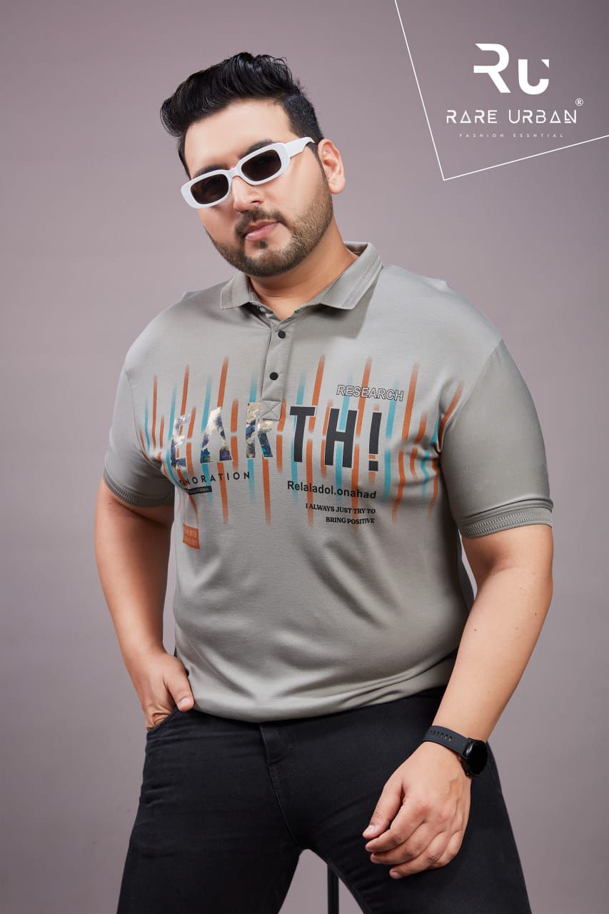 Vol 5952 Rare Urban Tencil Lycra Mens Tshirts Exporter India