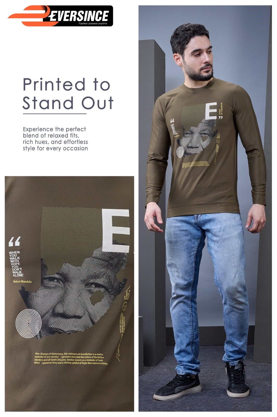 Vol 6029 Eversince Looper Mens Tshirts Wholesale