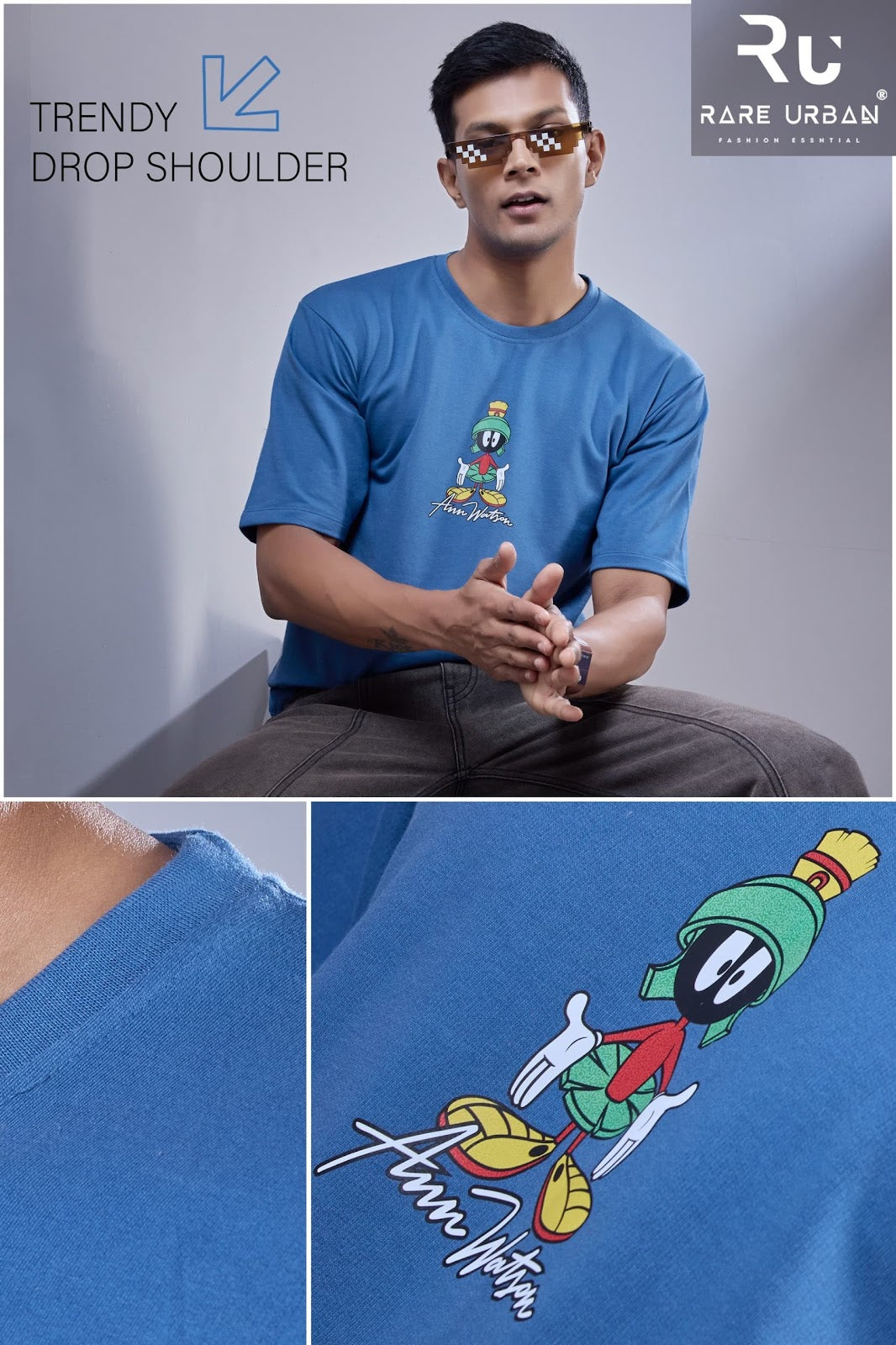 Vol 6034 Rare Urban Premium Cotton Mens Tshirts Exporter Gujarat