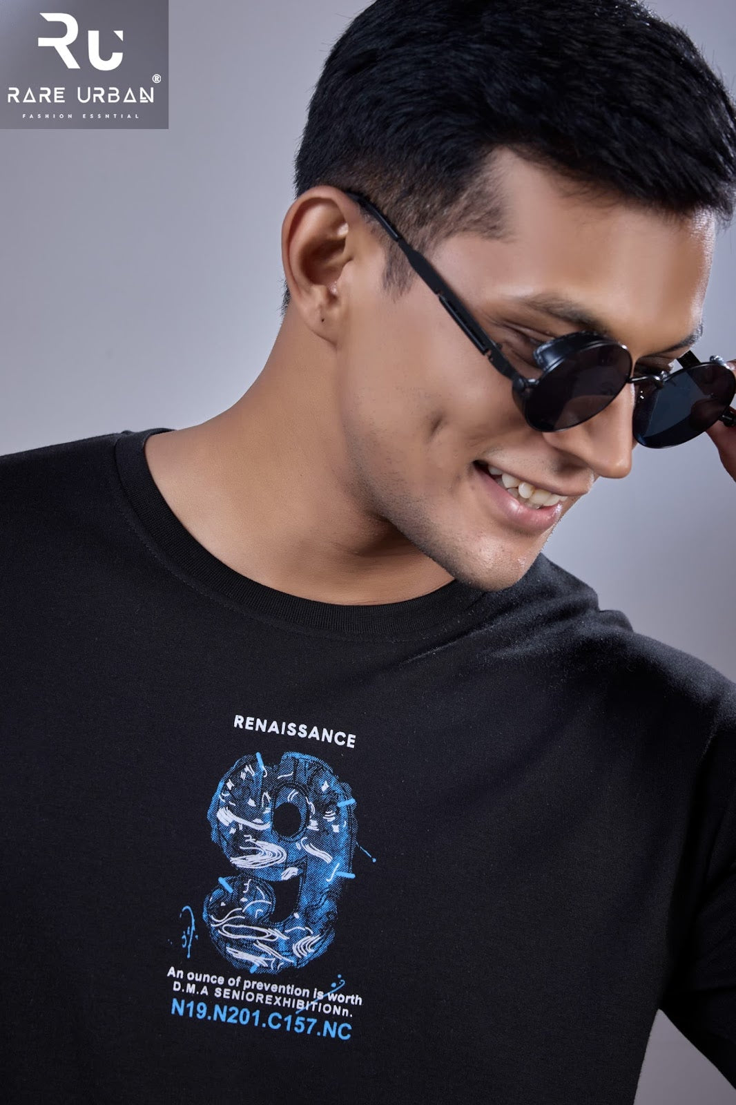 Vol 6034 Rare Urban Premium Cotton Mens Tshirts Exporter Gujarat