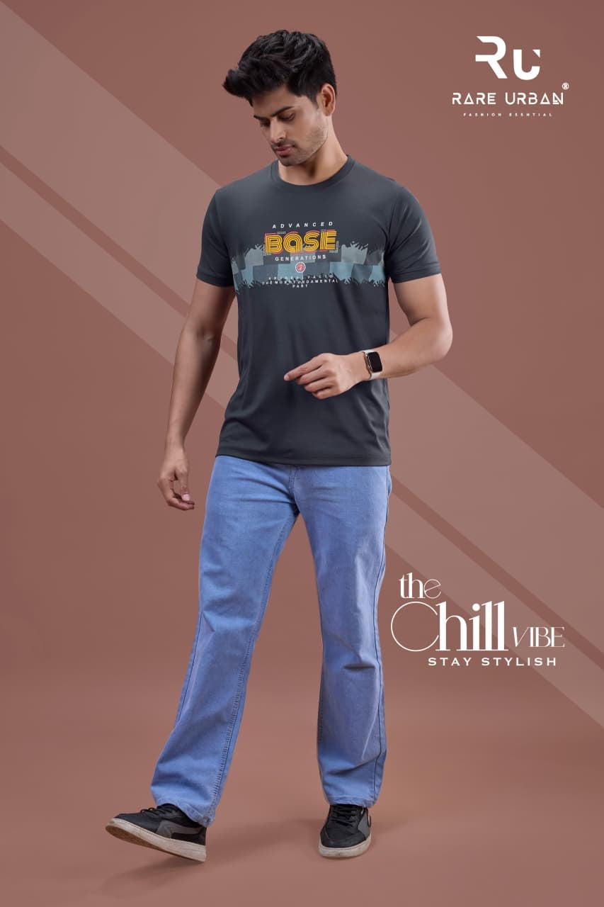 Vol 6040 Rare Urban Tencil Lycra Mens Tshirts Manufacturer Gujarat