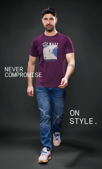 Vol 6044 To 6059 High Density Biowash Mens Tshirts Manufacturer Gujarat