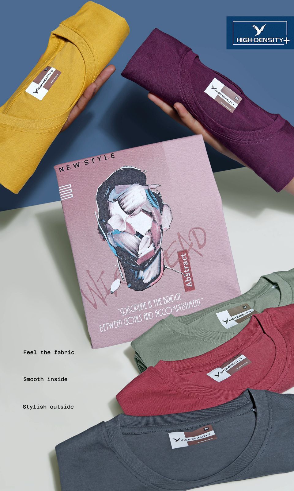 Vol 6044 To 6059 High Density Biowash Mens Tshirts Manufacturer Gujarat