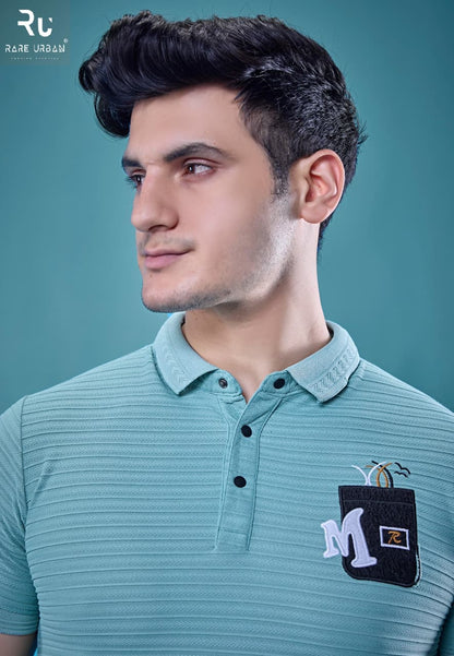 Vol 6054 Rare Urban Jacquard Knit Mens Tshirts Wholesale Rate