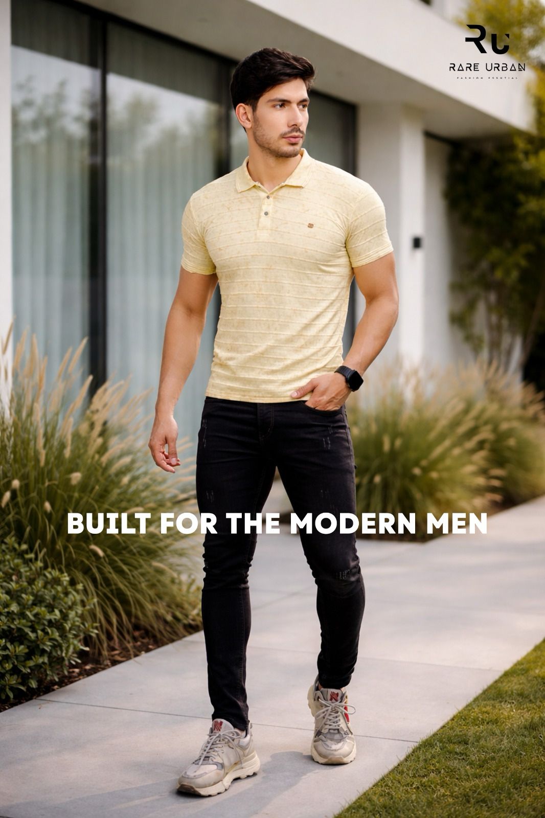 Vol 6058 Rare Urban Jacquard Knit Mens Tshirts Exporter India