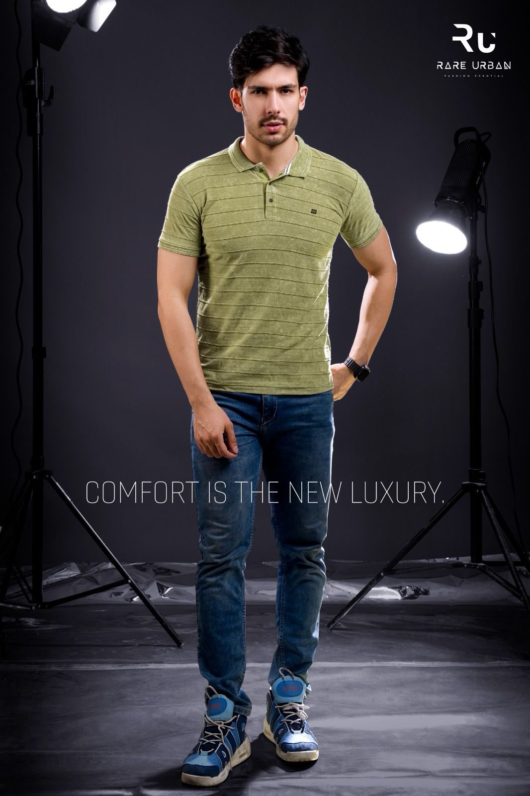 Vol 6058 Rare Urban Jacquard Knit Mens Tshirts Exporter India