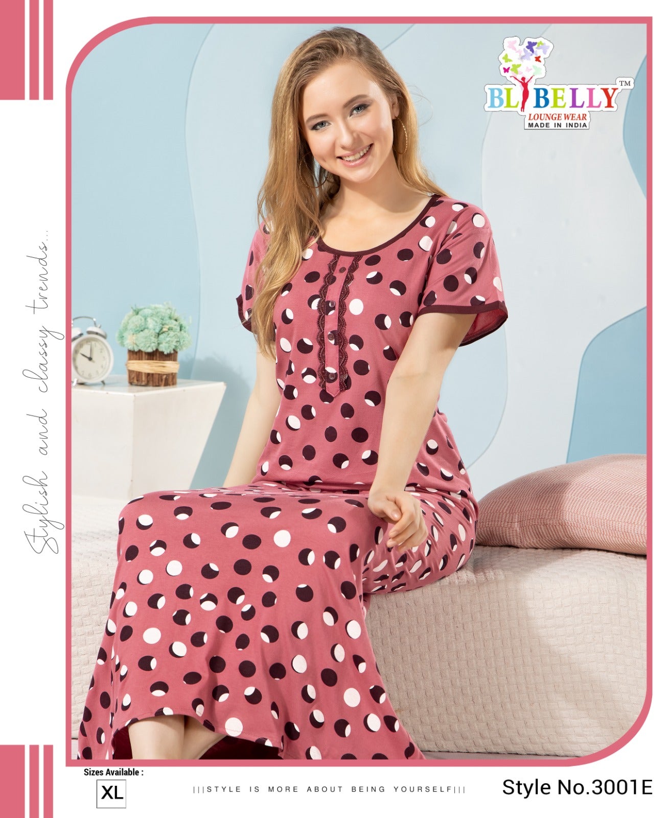 Vol 605 Belly Sinker Night Gowns Exporter