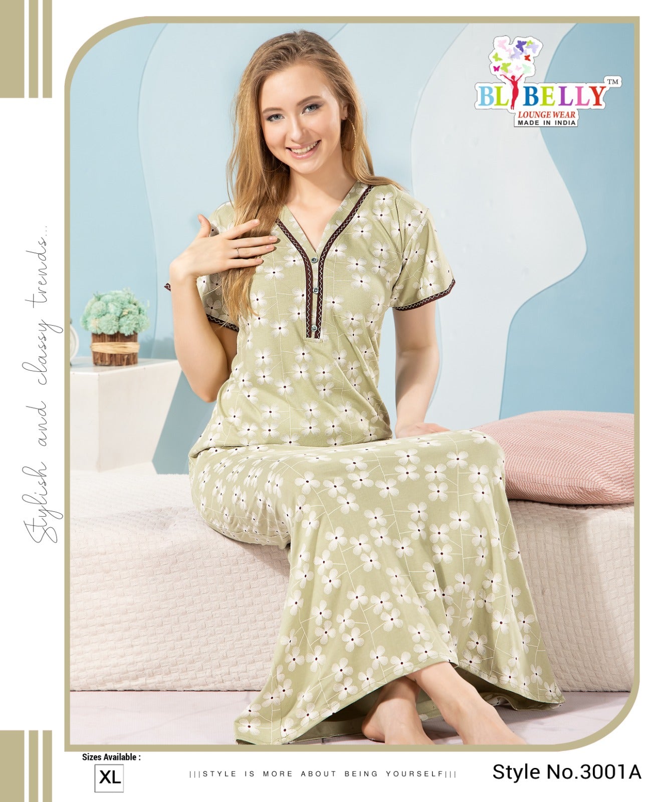 Vol 605 Belly Sinker Night Gowns Exporter