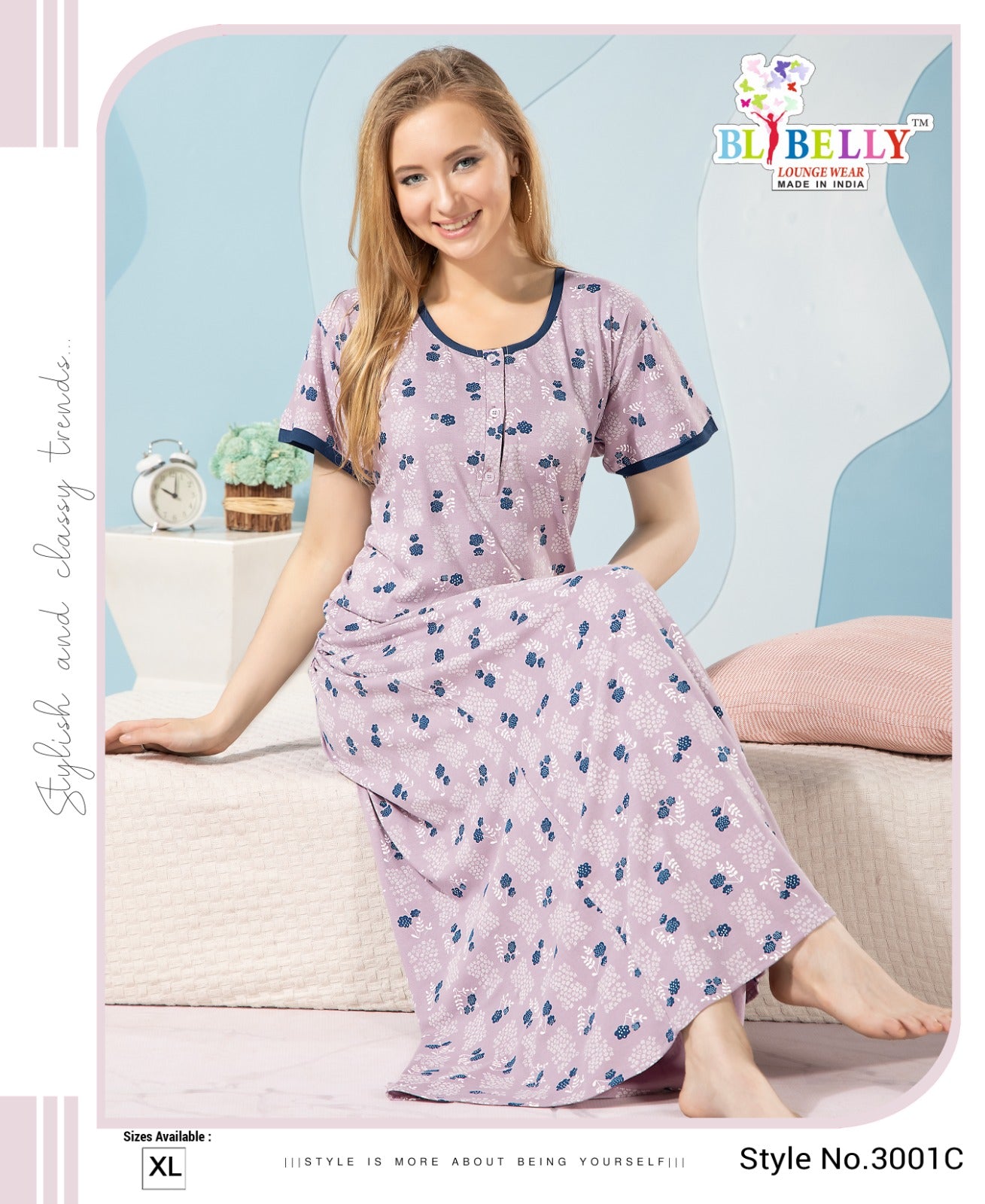 Vol 605 Belly Sinker Night Gowns Exporter