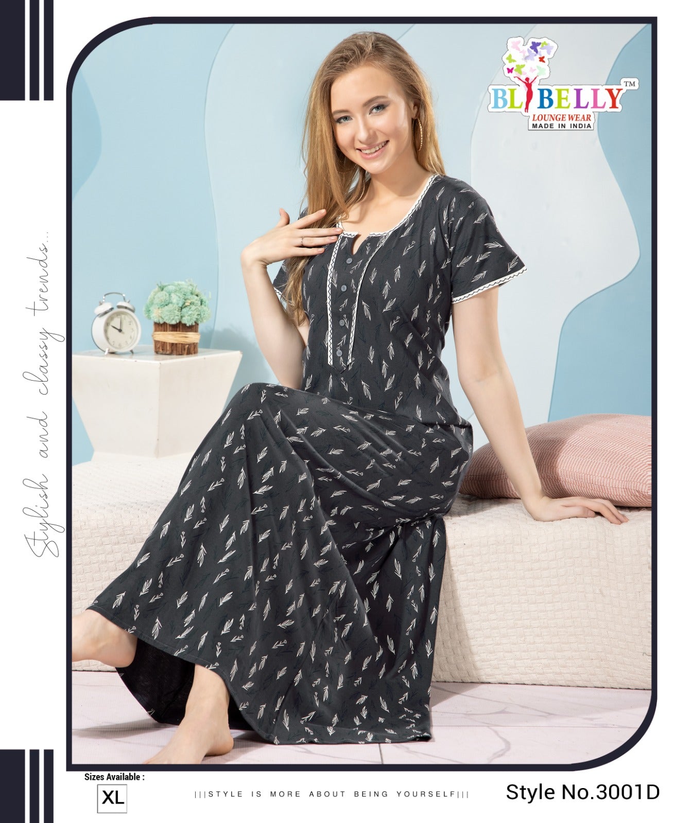 Vol 605 Belly Sinker Night Gowns Exporter