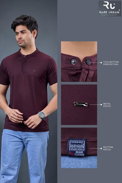 Vol 6080 Rare Urban Tencil Lycra Mens Tshirts Wholesaler India