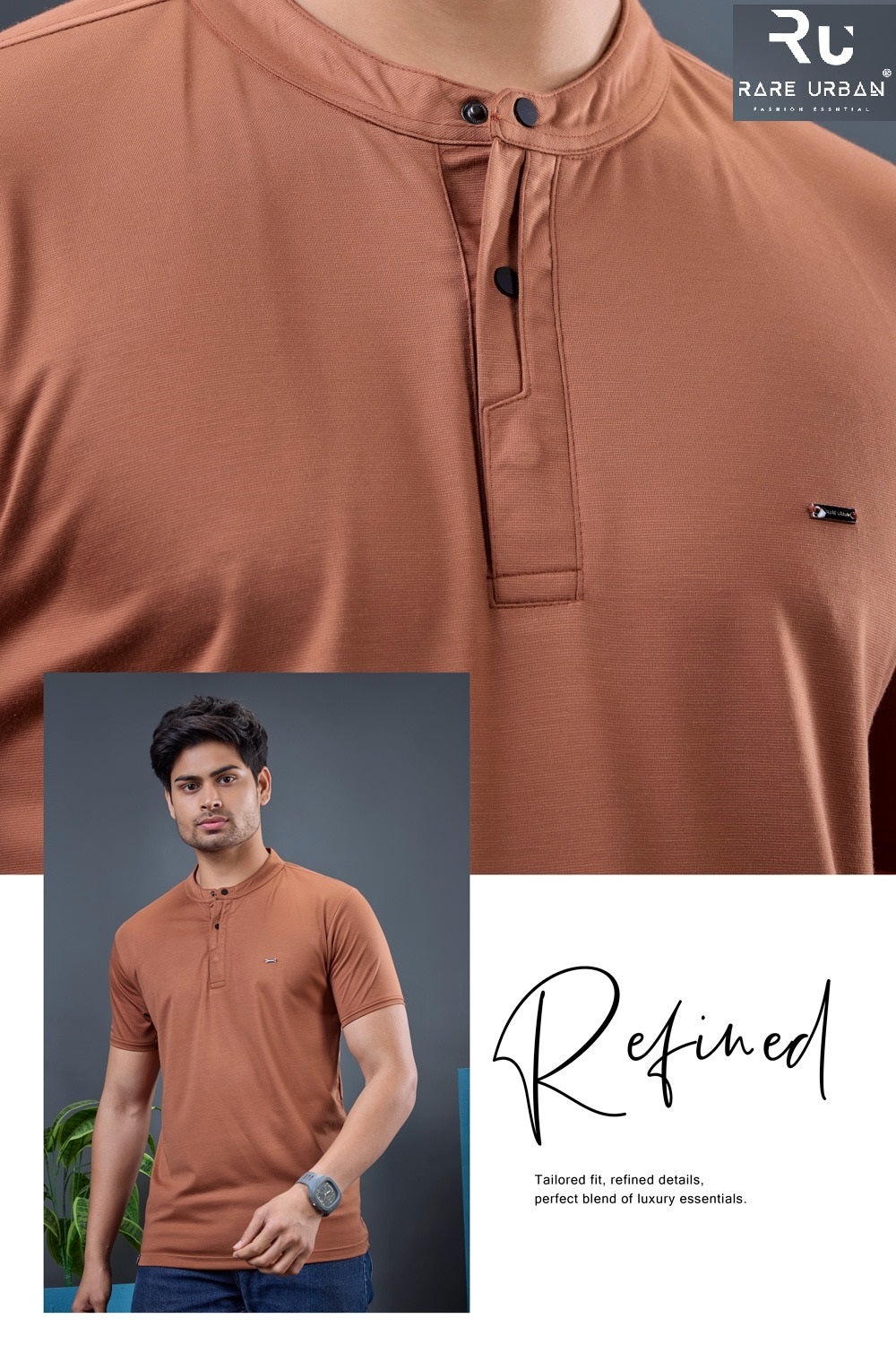 Vol 6080 Rare Urban Tencil Lycra Mens Tshirts Wholesaler India