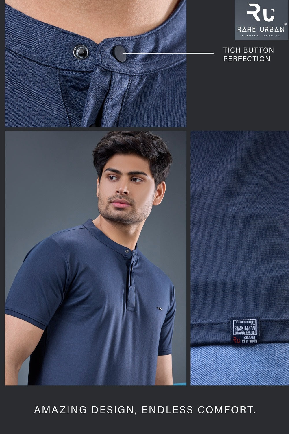 Vol 6080 Rare Urban Tencil Lycra Mens Tshirts Wholesaler India