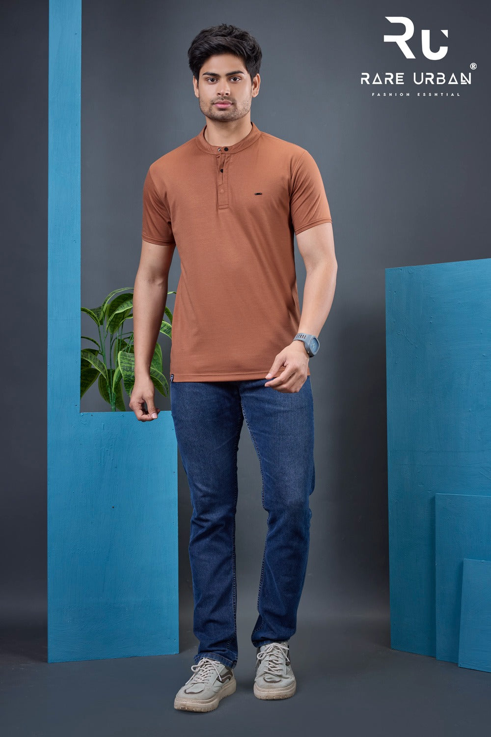 Vol 6080 Rare Urban Tencil Lycra Mens Tshirts Wholesaler India