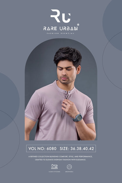 Vol 6080 Rare Urban Tencil Lycra Mens Tshirts Wholesaler India