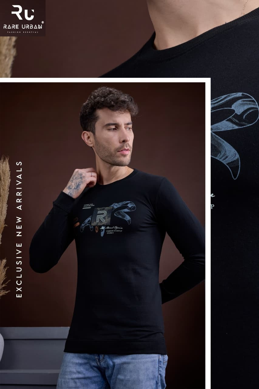 Vol 6087 Rare Urban Cotton Looper Mens Tshirts Supplier Gujarat