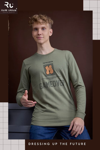 Vol 6087 Rare Urban Cotton Looper Mens Tshirts Supplier Gujarat