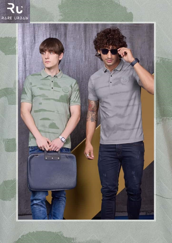 Vol 6099 Rare Urban Jacquard Knit Mens Tshirts Manufacturer