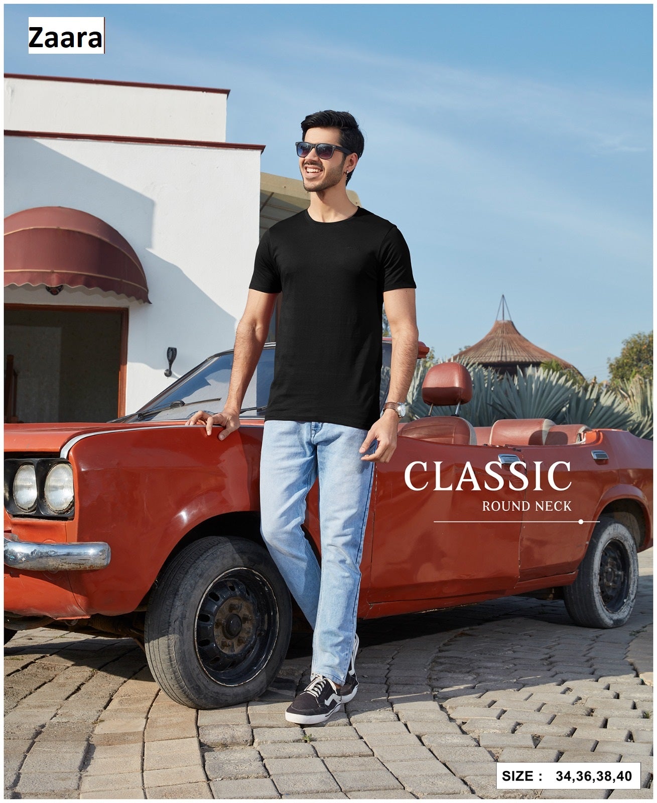 Vol 60 43 Zaara Cotton Biowashed Mens Tshirts Wholesale Price
