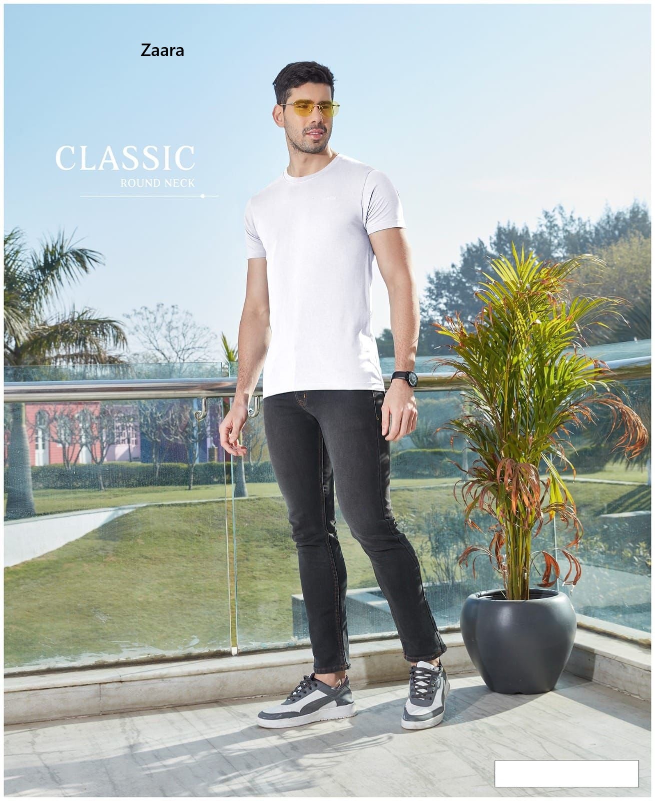 Vol 61-81 Zaara Cotton Biowashed Mens Tshirts Manufacturer Ahmedabad