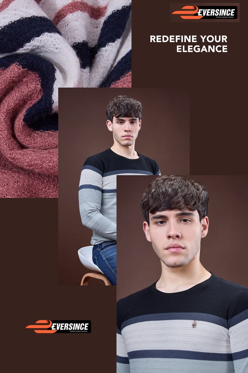 Vol 6103 Eversince Jacquard Mens Tshirts Supplier