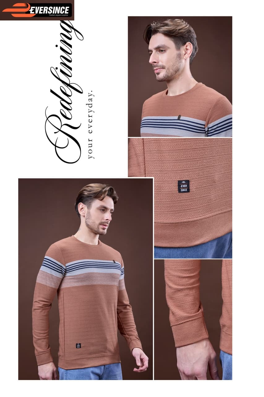 Vol 6103 Eversince Jacquard Mens Tshirts Supplier