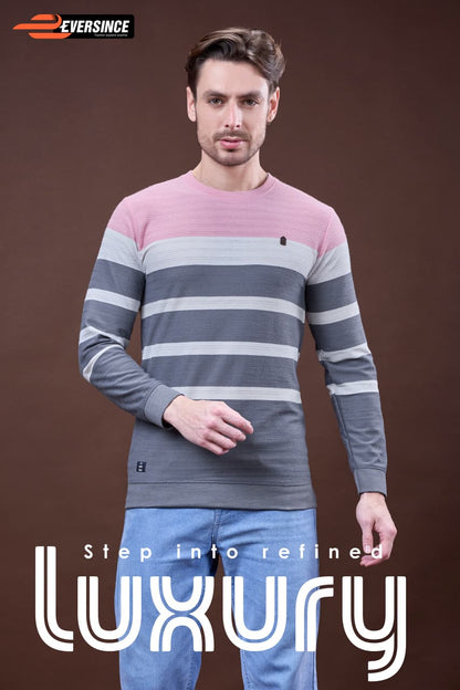 Vol 6103 Eversince Jacquard Mens Tshirts Supplier