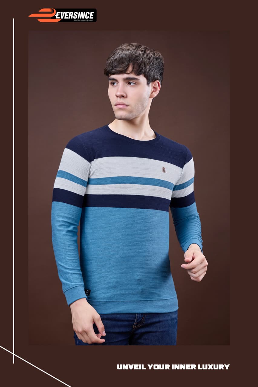 Vol 6103 Eversince Jacquard Mens Tshirts Supplier