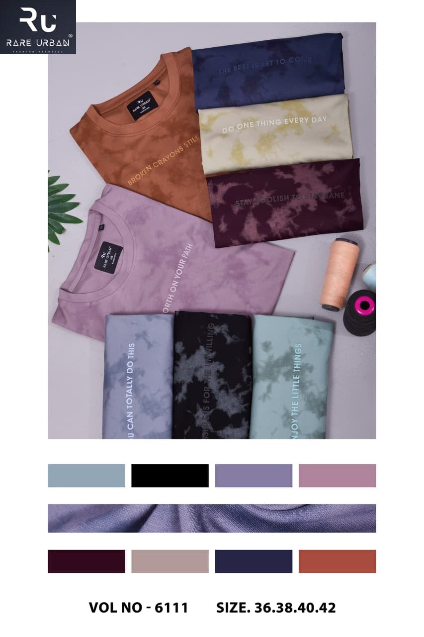 Vol 6111 Rare Urban Tencil Lycra Mens Tshirts Exporter India